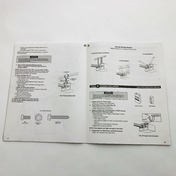 Genie Automatic Screw Drive Installation Owner's Manual IS, ISL, IMS Series - Picture 3 of 4